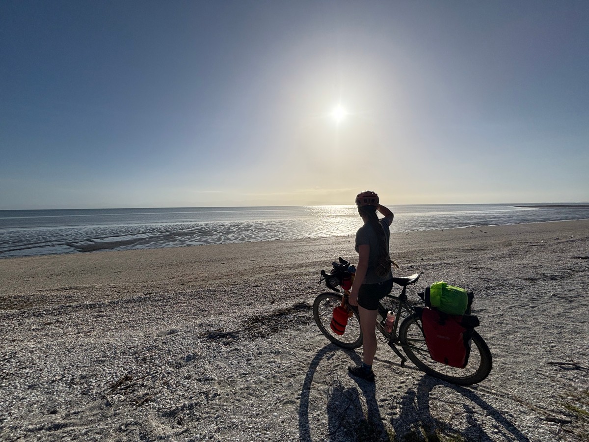 Early morning at the beach