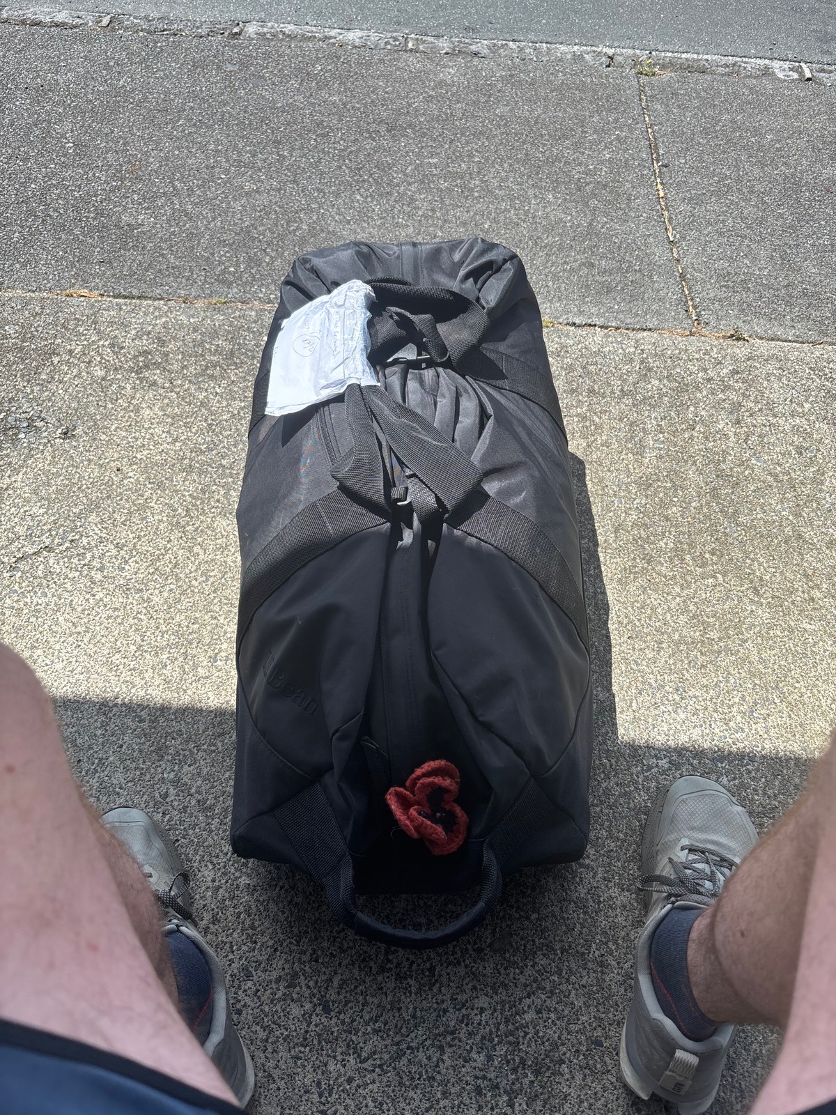 The bag made it!